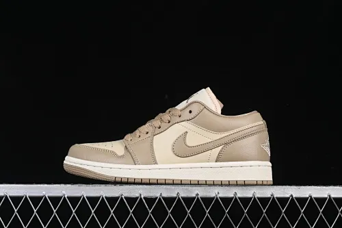 All categories Air Jordan Jordan series basketball shoes Air Jordan 1 Low Air Jordan 1 Low AJ1 Joe 1 wheat ear color low-top cultural casual sneakers DC0774-203